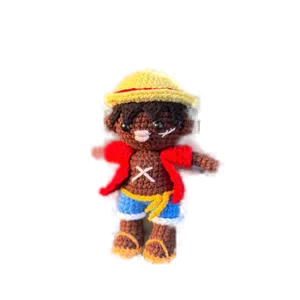 IShowSpeed x Luffy Crochet Bag Charm Keychain