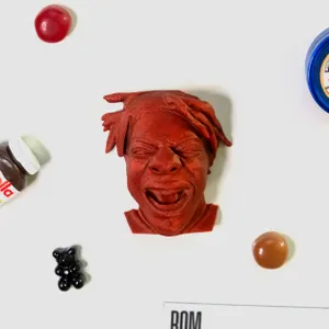 IShowSpeed Head Magnet, Streamer Meme Bust, SEWY Scream Face gift